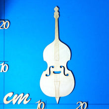 Lade das Bild in den Galerie-Viewer, Kontrabass aus Holz Tischdeko selbermachen, Einladungskarten basteln, Holzteile, Kleine Holzteile, Musikinstrumente aus Holz, Noten und Notenschlüssel, Streuteile diy, Streuteile aus Holz, Basteln mit Holz, Geschenk zum Geburtstag, Basteln mit Holzteilen, Streuteile basteln, Holzteile bemalen, Holzteile für alle Anlässe, Musikinstrumente zum Bemalen, Basteln mit Kindern, Holzteile zum Selbstgestalten, Karte zum Geburtstag basteln,  Streuteile basteln, Noten und Notenschlüssel, Basteln mit Holzteilen, Holzt