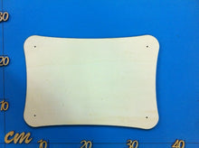 Lade das Bild in den Galerie-Viewer, Schild mit gerundeten Ecken schmal aus Holz