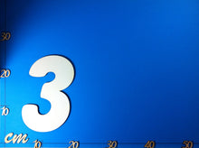 Lade das Bild in den Galerie-Viewer, Zahlen: Blockschrift in Größe und Ziffer wählbar