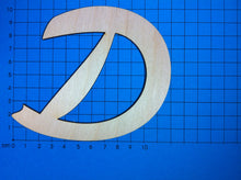 Lade das Bild in den Galerie-Viewer, Buchstaben in Schreibschrift 10cm aus Holz