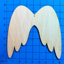 Lade das Bild in den Galerie-Viewer, Engelsflügel schlicht aus Holz