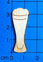 Lade das Bild in den Galerie-Viewer, Weizenglas aus Holz