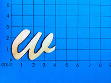 Lade das Bild in den Galerie-Viewer, Buchstaben in Schreibschrift 5cm aus Holz