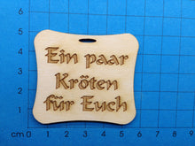 Lade das Bild in den Galerie-Viewer, Schilder aus Holz mit Gravur ca. 5cm