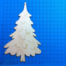 Lade das Bild in den Galerie-Viewer, Tannenbaum schmal aus Holz