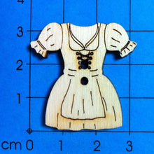 Lade das Bild in den Galerie-Viewer, Dirndl als Knopf 3 cm Knöpfe mit Gesicht, Dirndl Knopf, Knöpfe zum Dekorieren, Holzknopf, Tiereknöpfe, Knopf zum Nähen, Knopf zum Basteln, Knöpfe zum Bemalen, Knöpfe, Knopf aus Holz, BUH 7803