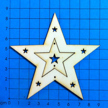 Lade das Bild in den Galerie-Viewer, Stern als Mobile aus Holz