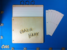 Lade das Bild in den Galerie-Viewer, Scrapbook "Unser Baby" aus Holz und 6 Einlegeseiten Fotoalbum Gestaltungsideen, Fotoalbuminspiration, Fotoalbum zum Bemalen, Fotoalbum zum Basteln, Fotoalbum gestalten, Scrapbookideen, Fotoalbum diy, Scrapbooks, Fotoalbum scrapbooking, Fotoalbuminspiration, Fotoalbum gestalten, Scrapbookideen, Fotoalbum zum Bemalen, Fotoalbum Gestaltungsideen, Scrapbooks, Fotoalbum scrapbooking, Fotoalbum diy, Fotoalbum zum Basteln, MEB 6225