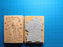 Lade das Bild in den Galerie-Viewer, Stempel "Schneemann mit Baum" 7 cm Stempel für Hochzeit, Stempeln, Stempel für Kartengestaltung, Schneemann Stempel, Stempel für Geschenke, Stempel für Kinder, Stempelideen, Stempel mit Holzgriff, Stempel für Holz, Stempel für scrapbooking, SPG 7507