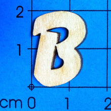 Lade das Bild in den Galerie-Viewer, Buchstaben in 1,9cm aus Holz