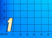 Lade das Bild in den Galerie-Viewer, Zahlen: Blockschrift in Größe und Ziffer wählbar