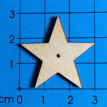 Lade das Bild in den Galerie-Viewer, Stern symmetrisch aus Holz