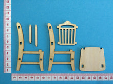 Lade das Bild in den Galerie-Viewer, Stuhl aus Holz, Bausatz