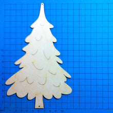 Lade das Bild in den Galerie-Viewer, Tannenbaum schmal aus Holz