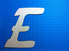 Lade das Bild in den Galerie-Viewer, Buchstaben in Schreibschrift 15cm aus Holz