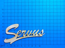 Lade das Bild in den Galerie-Viewer, Servus Schriftzug in Schreibschrift aus Holz Schriftzüge aus Holz, Holzteile bemalen, Servus Schriftzug, Eingangsschild, Schriftzug Bastelartikel, Basteln mit Holz, Schriftzüge bemalen, Holzkunst, Bastelideen mit Holz, Servus Schriftzug, Schriftzüge aus Holz, Basteln mit Holz, Eingangsschild, Schriftzüge bemalen, Holzteile bemalen, Bastelideen mit Holz, Holzkunst, Schriftzug Bastelartikel, SZH 7711