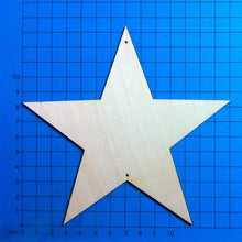 Lade das Bild in den Galerie-Viewer, Stern symmetrisch aus Holz