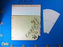 Lade das Bild in den Galerie-Viewer, Scrapbook mit Blumenranke aus Holz und 6 Einlegeseiten Fotoalbum diy, Scrapbooks, Fotoalbuminspiration, Scrapbookideen, Fotoalbum gestalten, Fotoalbum Gestaltungsideen, Fotoalbum zum Basteln, Fotoalbum zum Bemalen, Fotoalbum scrapbooking, Fotoalbum diy, Fotoalbum gestalten, Fotoalbum zum Bemalen, Fotoalbum scrapbooking, Scrapbooks, Scrapbookideen, Fotoalbuminspiration, Fotoalbum zum Basteln, Fotoalbum Gestaltungsideen, MEB 4425