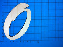 Lade das Bild in den Galerie-Viewer, Buchstaben in Schreibschrift 10cm aus Holz