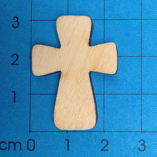Lade das Bild in den Galerie-Viewer, Kreuz breit aus Holz