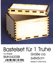 Lade das Bild in den Galerie-Viewer, Truhen, Griffelbox, Zettelbox mit und ohne Füße aus Holz