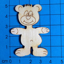 Lade das Bild in den Galerie-Viewer, Teddy aus Holz