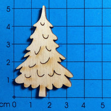 Lade das Bild in den Galerie-Viewer, Tannenbaum schmal aus Holz