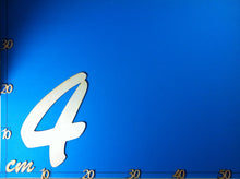 Lade das Bild in den Galerie-Viewer, Zahlen aus Holz in Schreibschrift