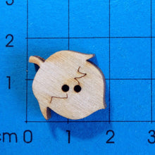 Lade das Bild in den Galerie-Viewer, Nuss als Knopf 2cm Knöpfe zum Dekorieren, Knöpfe mit Gesicht, Knopf aus Holz, Nuss Knopf, Holzknopf, Knöpfe, Knöpfe zum Bemalen, Knopf zum Basteln, Knopf zum Nähen, Tiereknöpfe, BUH 3702