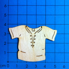 Lade das Bild in den Galerie-Viewer, Babyhemdchen aus Holz