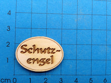 Lade das Bild in den Galerie-Viewer, Schild aus Holz mit Gravur "Schutzengel"