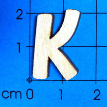 Lade das Bild in den Galerie-Viewer, Buchstaben in 1,9cm aus Holz