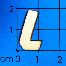 Lade das Bild in den Galerie-Viewer, Buchstaben in 1,9cm aus Holz