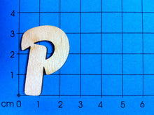 Lade das Bild in den Galerie-Viewer, Buchstaben in 3,3cm aus Holz