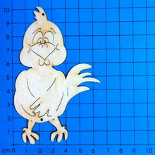 Lade das Bild in den Galerie-Viewer, Hahn schüchtern aus Holz