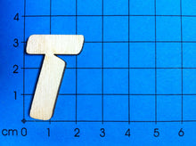 Lade das Bild in den Galerie-Viewer, Buchstaben in 3,3cm aus Holz
