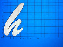 Lade das Bild in den Galerie-Viewer, Buchstaben in Schreibschrift 10cm aus Holz