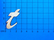Lade das Bild in den Galerie-Viewer, Buchstaben in Schreibschrift 5cm aus Holz