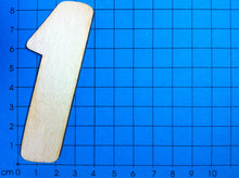 Lade das Bild in den Galerie-Viewer, Zahlen: Blockschrift in Größe und Ziffer wählbar