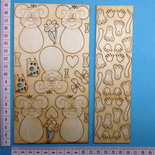 Lade das Bild in den Galerie-Viewer, Mäuse zum Hängen aus Holz 6cm Geschenkideen zum basteln, Dekoration mit Kindern gestalten, Kleinteile zum bemalen, Maus zum Basteln, Mäuse mit Kindern malen, Tiere aus Holz basteln, Bastelset aus Holz, Frühjahrsdekoration gestalten, Jahrsesdeko basteln, Tiere aus Holz malen, Basteln mit Kindern, Haustiere malen, Maus aus Holz, OMA 3206SB