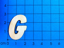 Lade das Bild in den Galerie-Viewer, Buchstaben in 2,8cm aus Holz