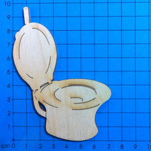 Lade das Bild in den Galerie-Viewer, WC-Schüssel aus Holz