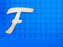 Lade das Bild in den Galerie-Viewer, Buchstaben in Schreibschrift 5cm aus Holz