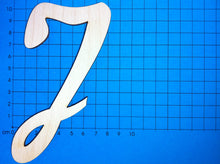 Lade das Bild in den Galerie-Viewer, Buchstaben in Schreibschrift 10cm aus Holz