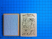 Lade das Bild in den Galerie-Viewer, Stempel Mosaik Eisbär Engel usw. 7 cm Stempeln, Stempel für Kartengestaltung, Eisbär Stempel, Stempelideen, Stempel mit Holzgriff, Stempel für scrapbooking, Stempel für Geschenke, Stempel für Kinder, Stempel für Hochzeit, Stempel für Holz, SPG 4507