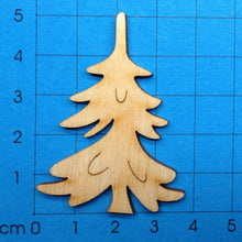 Lade das Bild in den Galerie-Viewer, Fichte/Tannenbaum doppelte Krone aus Holz