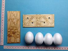 Lade das Bild in den Galerie-Viewer, kleine Hasen aus Styropor und Holz Osterdeko selbst gestalten, Ostereier gestalten, basteln für Osterdeko, Osterbasteln einfach, Hasen aus Holz und Styropor, Ostergeschenk selber basteln, Bastelideen für Ostern, basteln zu Ostern für Kinder, Osterdekoration aus Holz gestalten, Osterhasen aus Holz bemalen, EHS 4204SB