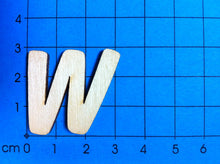 Lade das Bild in den Galerie-Viewer, Buchstaben in 2,8cm aus Holz