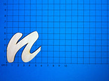 Lade das Bild in den Galerie-Viewer, Buchstaben in Schreibschrift 10cm aus Holz