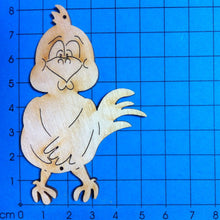 Lade das Bild in den Galerie-Viewer, Hahn schüchtern aus Holz